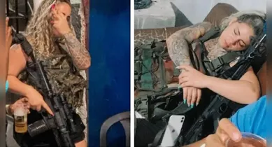 Imagem ilustrativa da notícia: "Diaba Loira" morre em confronto entre facções no Rio de Janeiro
