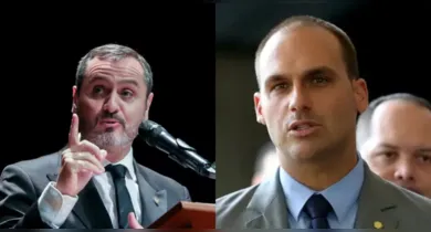 Imagem ilustrativa da notícia: Diretor da PF vê "covarde intimidação" em fala de Eduardo Bolsonaro