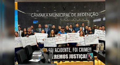 Imagem ilustrativa da notícia: Familiares protestam e cobram justiça por casal vítima de acidente
