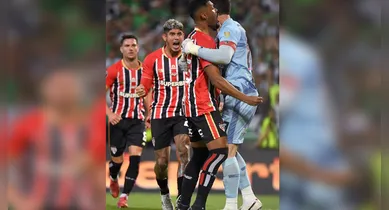 Imagem ilustrativa da notícia: Rafael brilha, salva o São Paulo e garante empate na Colômbia