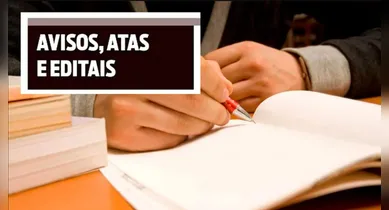Imagem ilustrativa da notícia: Confira os editais publicados nesta quarta-feira, 20/08
