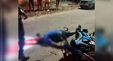 Imagem ilustrativa da notícia: Vídeo: pistoleiro chega por trás e executa homem sem piedade