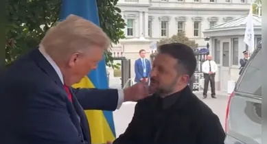 Imagem ilustrativa da notícia: Trump quer reunir Putin e Zelensky para mediar paz 