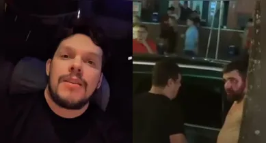 Imagem ilustrativa da notícia: "Briga bem tensa", diz cantor após homem invadir casa noturna em Belém