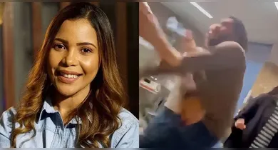Imagem ilustrativa da notícia: VÍDEO: Marido de Amanda Wanessa agride sogro dentro de hospital 