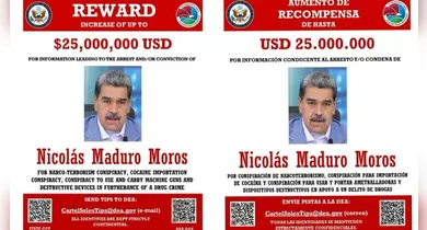 Imagem ilustrativa da notícia: EUA oferecem R$ 140 milhões por pistas sobre Nicolas Maduro