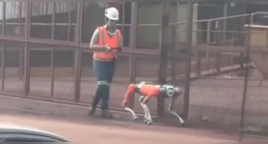 Imagem ilustrativa da notícia: Segurança: mineradora testa "cão-robô" em mina do Pará 