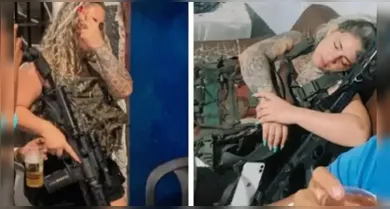 Imagem ilustrativa da notícia: Quem era Diaba Loira, a blogueira do crime morta por facção