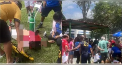 Imagem ilustrativa da notícia: Homem sofre mal súbito durante partida de futebol em Ananindeua