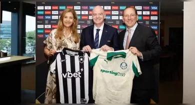 Imagem ilustrativa da notícia: Botafogo e Palmeiras: Textor e Leila selam a paz no tribunal