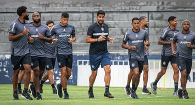 Imagem ilustrativa da notícia: Após Marcos Braz manter treinador, Remo volta a treinar no Baenão