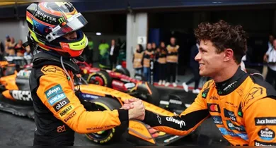 Imagem ilustrativa da notícia: Piastri vence GP de Bélgica e McLaren faz sexta dobradinha em 2025