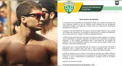 Imagem ilustrativa da notícia: Federação de Basquete repudia agressão ocorrida em Natal-RN