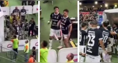 Imagem ilustrativa da notícia: Após derrota, torcedor do Remo arremessa garrafa e atinge Pavani 