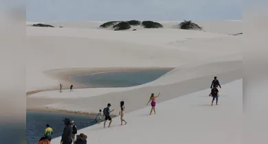 Imagem ilustrativa da notícia: Lençóis Maranhenses: paraenses se encantam com o “Deserto Molhado”