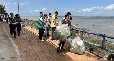 Imagem ilustrativa da notícia: Estudantes participam de mutirão de limpeza em Icoaraci