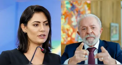 Imagem ilustrativa da notícia: Michelle Bolsonaro se sai melhor que Flávio e Eduardo contra Lula, diz Datafolha