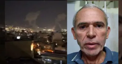 Ex-prefeito de Santarém se protege de ataque iraniano em Israel.