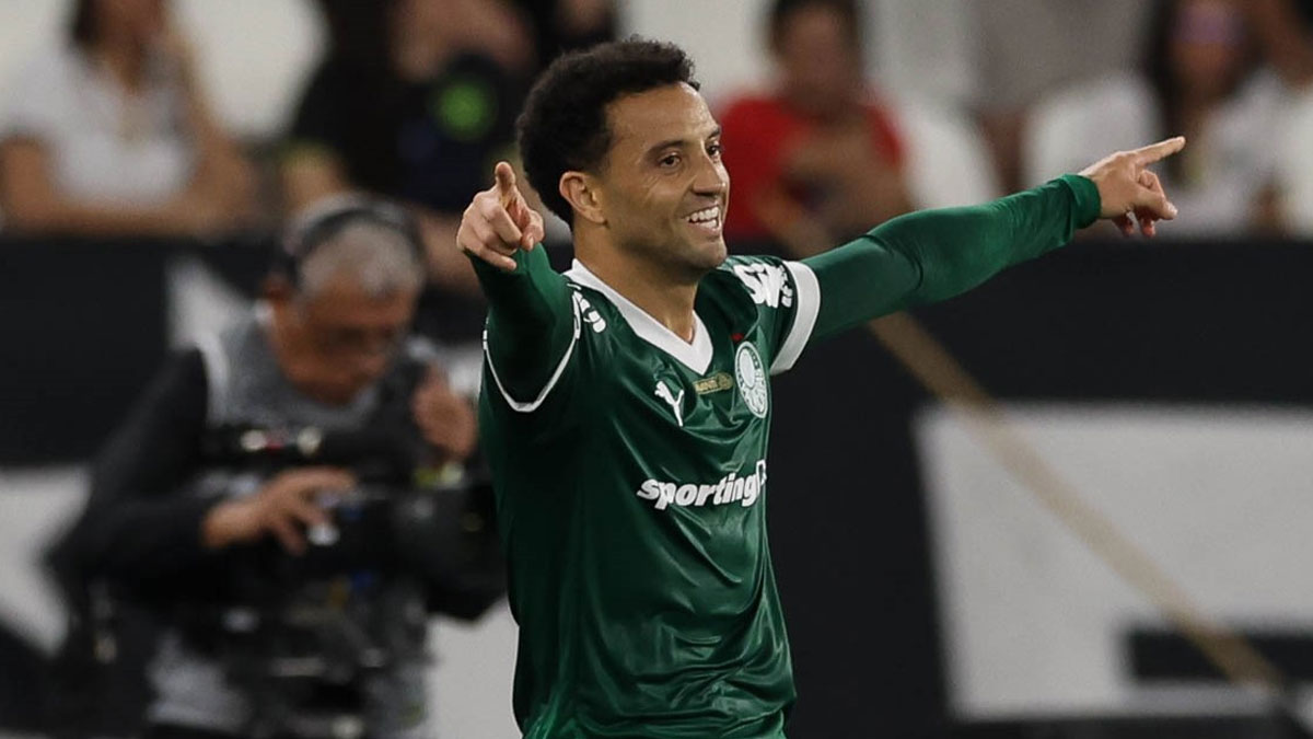 Imagem ilustrativa da notícia: Palmeiras é cirúrgico, vence o Botafogo e vira vice-líder do Brasileirão