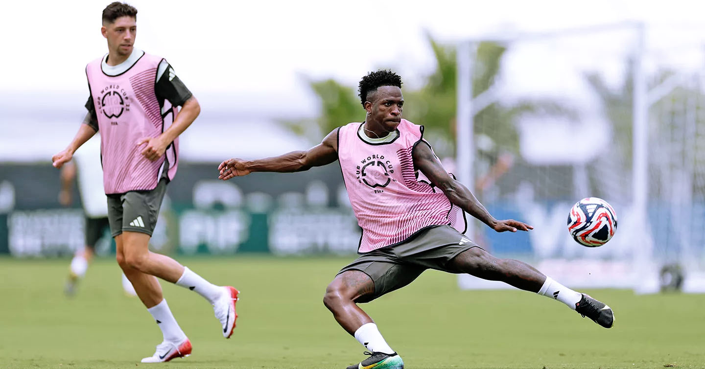 Vini Jr estará em campo mais uma vez.