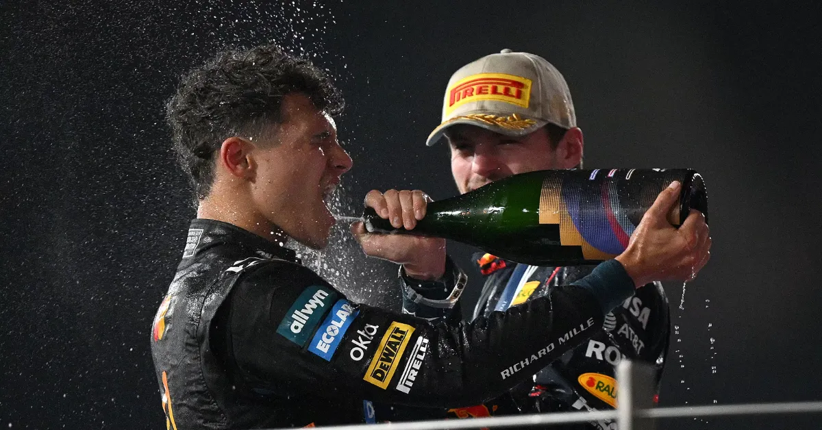 Imagem ilustrativa da notícia: Norris conquista título mundial de F1 2025; Verstappen vence em Abu Dhabi