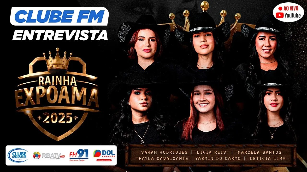 Imagem ilustrativa da notícia: Ao vivo: acompanhe entrevista ao vivo com candidatas a rainha Expoama