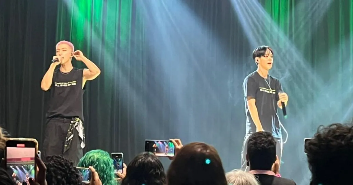 Imagem ilustrativa da notícia: Vídeo: Dupla de Kpop Hello Gloom e From20 reagem a artistas paraenses