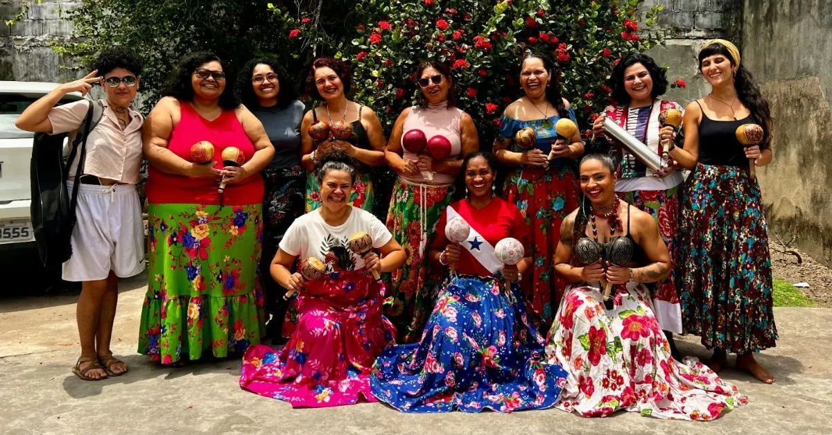 Imagem ilustrativa da notícia: Mulheres e ritmo de maracas marcam show no Apoena