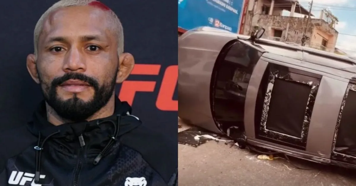 Imagem ilustrativa da notícia: Deiveson Figueiredo sofre grave acidente de carro no centro de Belém