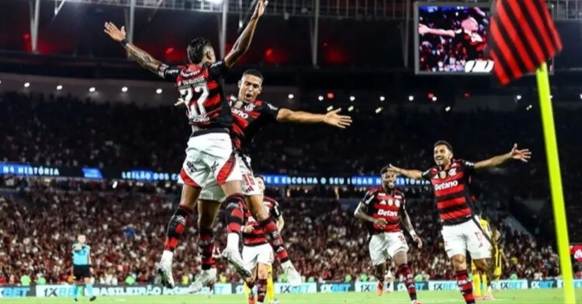 Imagem ilustrativa da notícia: Bruno Henrique faz dois, Flamengo bate Sport e lidera a Série A