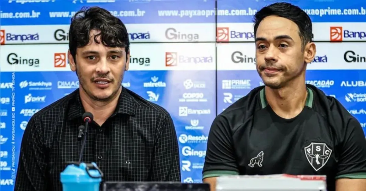 Imagem ilustrativa da notícia: Agora sim! Ignácio Neto assume o comando técnico do Paysandu