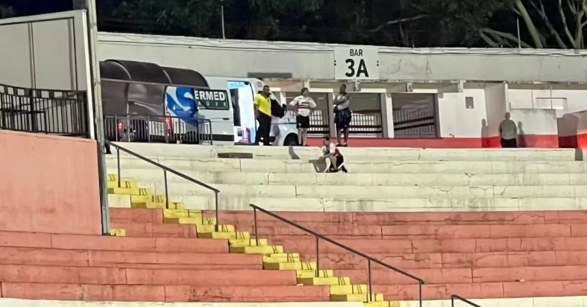 Imagem ilustrativa da notícia: Torcedor do Botafogo-SP morre após passar mal nas arquibancadas