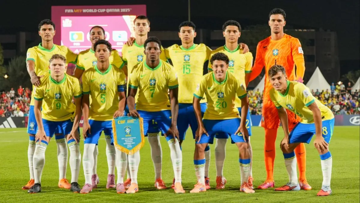 Imagem ilustrativa da notícia: Brasil fica em quarto no Mundial Sub-17 após jogo contra a Itália