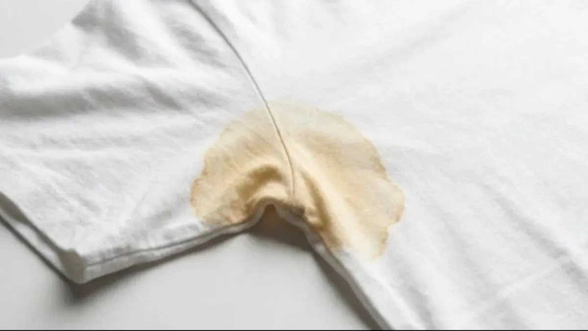 Imagem ilustrativa da notícia: Aprenda mistura que vai remover manchas de suor de roupas brancas