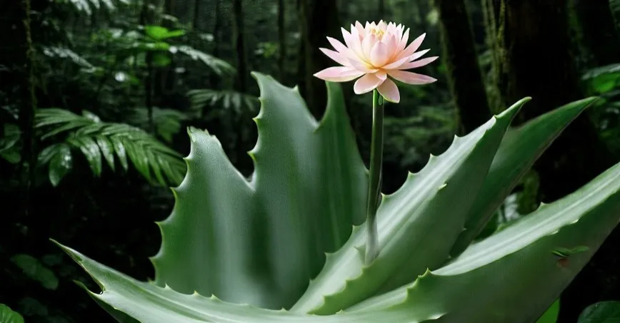 O cultivo e comercialização de plantas estão entre as atividades empreendedoras de comunidades amazônicas. Imagem gerada por inteligência artificial mostra o uso mais comum da tecnologia entre os povos tradicionais