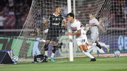 Imagem ilustrativa da notícia: Dinenno quebra jejum e São Paulo vence Botafogo no Morumbis