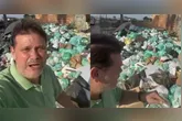 Vereador Alexandre Silva mostra a situação em vídeo