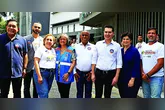 Ministro Jader Filho acompanhou a ação de saúde.