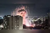 Em São Paulo, galpão de fogos de artifício explode à noite e provoca incêndio que fere ao menos duas pessoas e danifica residências