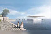 AquaPraça, pavilhão flutuante da Itália na COP 30, será ancorada em frente à Casa das Onze Janelas e receberá exposições e eventos culturais em Belém.