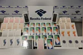 O leilão da Receita Federal terá vários modelos de iPhones disponíveis.