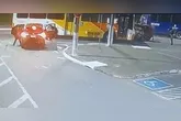 Momento da execução do ex-delegado-geral de São Paulo, em Praia Grande, litoral paulista.