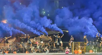 Imagem ilustrativa da notícia: Fenômeno Azul deixa o Baenão com gritos de "Vamos subir, Remo"