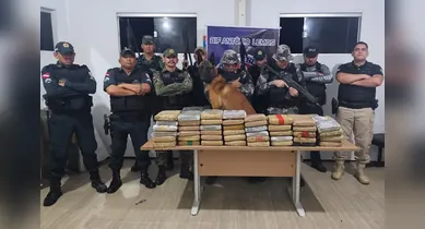 Imagem ilustrativa da notícia: PM apreende mais de 100 kg de drogas no Marajó