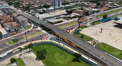 Imagem ilustrativa da notícia: Belém e Ananindeua: novo viaduto marca avanço na mobilidade 