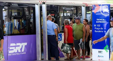 Imagem ilustrativa da notícia: BRT Metropolitano: primeiro domingo garante viagem gratuita