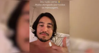 Imagem ilustrativa da notícia: Tiago Iorc tranquiliza fãs após ser internado às pressas
