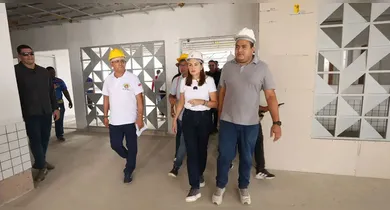 Imagem ilustrativa da notícia: Vice-Governadora Hana Ghassan vistoria obras de Creche no Marajó