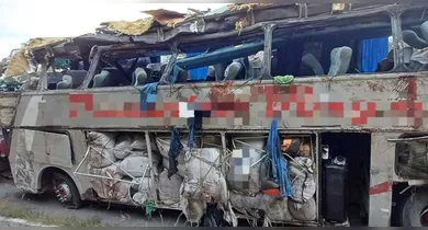 Imagem ilustrativa da notícia: Acidente com ônibus deixa ao menos 17 mortos na BR-423