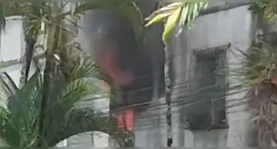 Imagem ilustrativa da notícia: Incêndio atinge e destrói apartamento em Belém